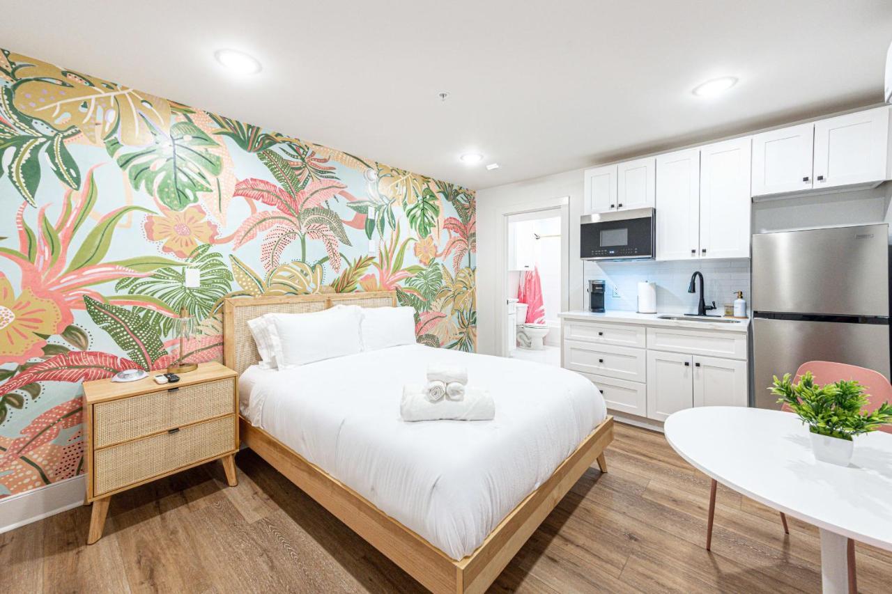 Pastel Tropics Studio Apartment Galveston Extérieur photo